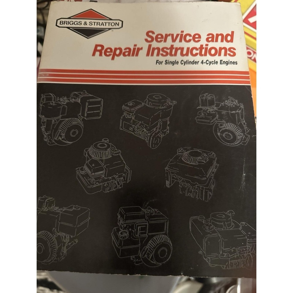 1989 Briggs & Stratton Repair & Service Manual.